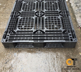 Pallet nhựa đen 1200x1000x150mm