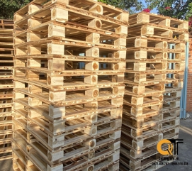 pallet gỗ tràm mới quy cách 1200x1000x140