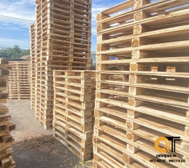 pallet gỗ tràm mới 1150x1000x140