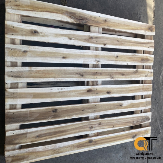 pallet gỗ tràm mới quy cách 1200x1000x140
