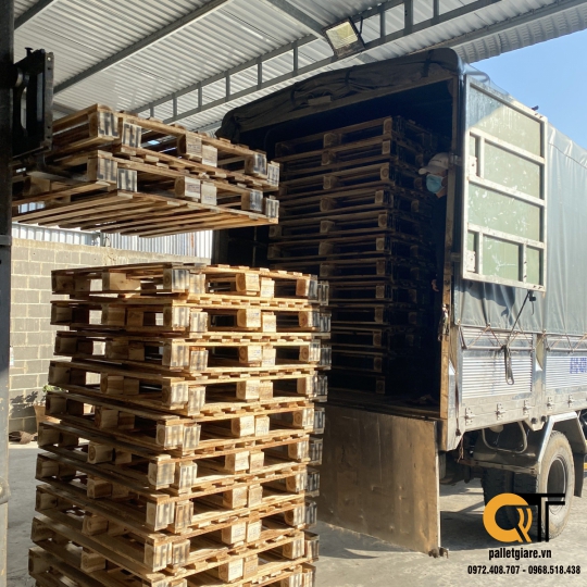 pallet gỗ tràm mới 1200x1000x130