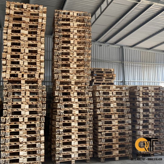 pallet gỗ tràm mới 1200x1000x130