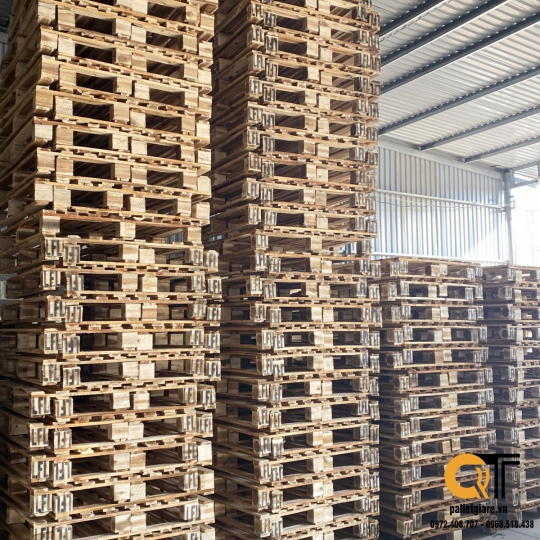 pallet gỗ tràm mới 1200x1000x130