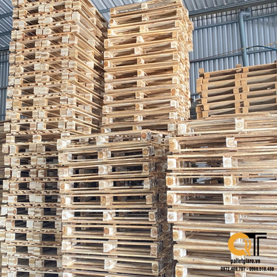 pallet gỗ tràm mới 1150x1000x140