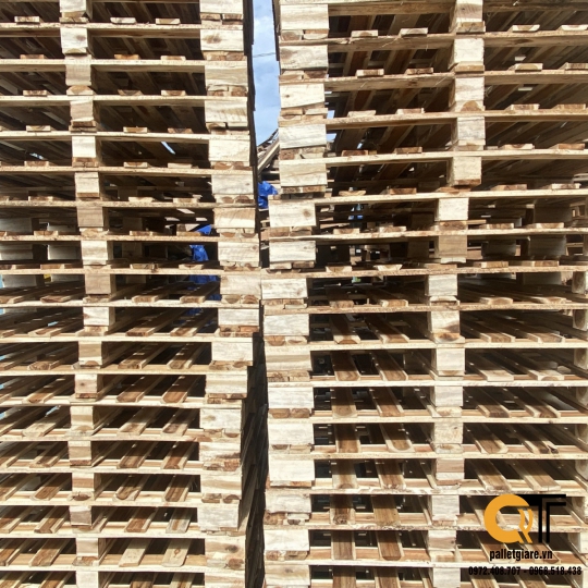 pallet gỗ tràm mới 1150x1000x140