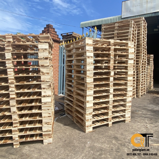 pallet gỗ tràm mới 1150x1000x140